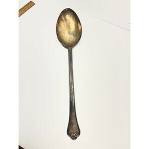 VTG Italian Silverplate Oversized Serving Spoon 15” for Abigail’s Alexandria CA